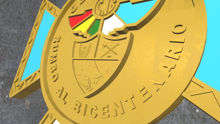 medalla-cnb 3D Model