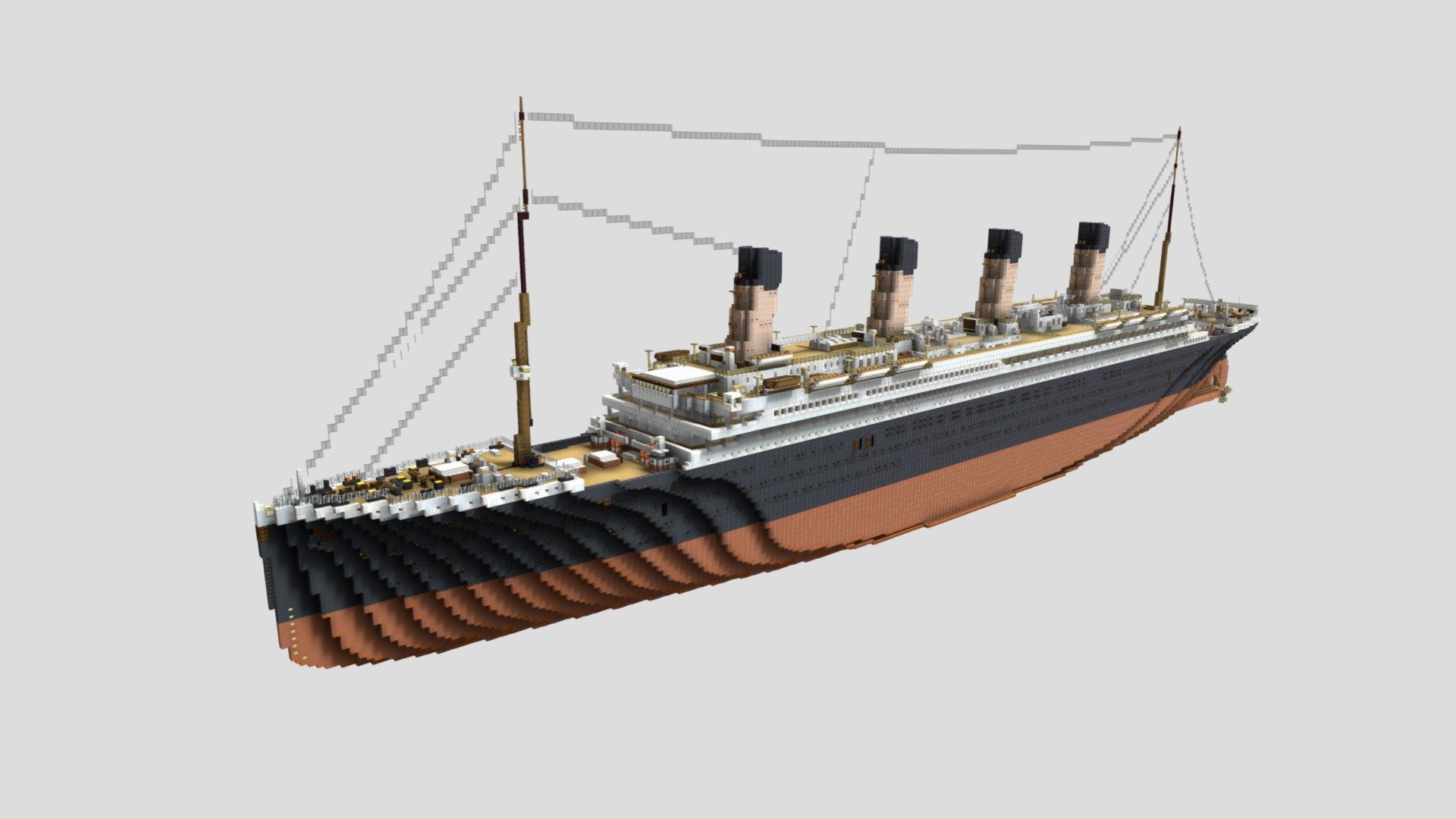 Minecraft RMS Titanic 1:1 - 3D model by LittleDro11 (@LittleDro11) [b10dfa3]
