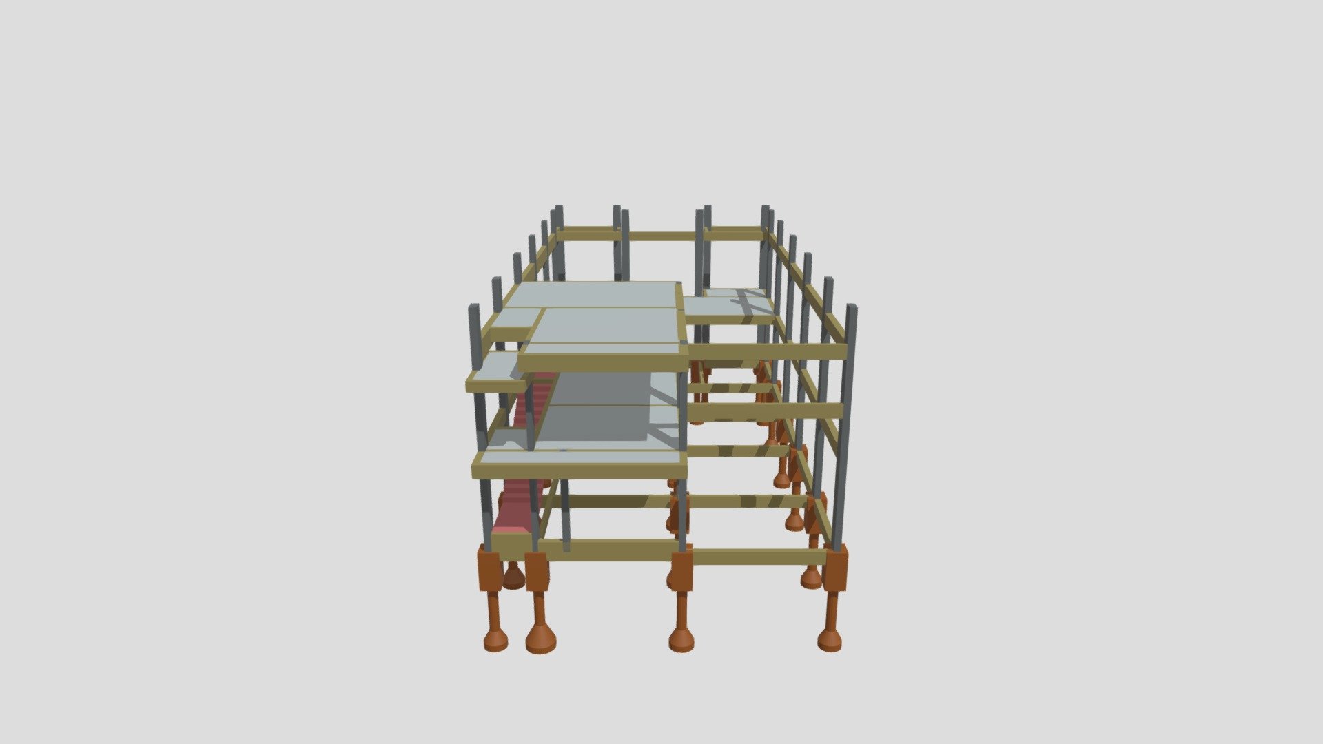 MODELO ESTRUTURAL 3D