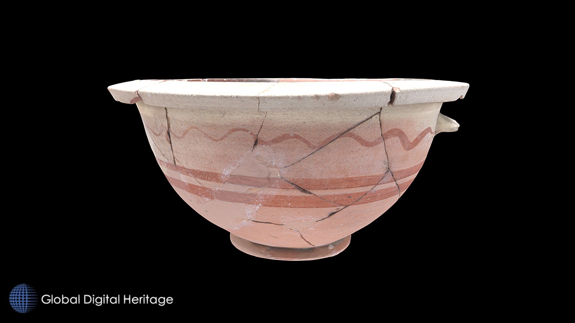 Bowl with red band decoration, Camarina, Sicily