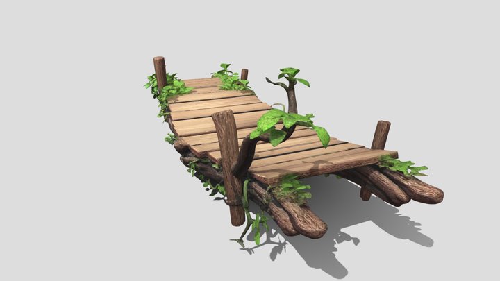 Vinebound Bridge – Free 3D Model STL