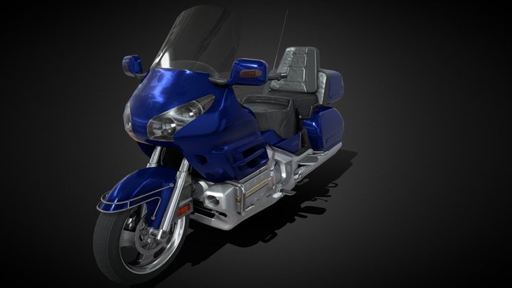 Honda GoldWing 3D Model