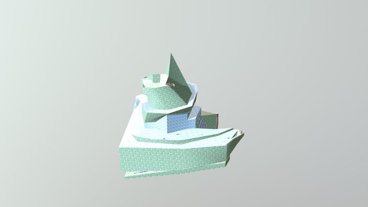 Super Mario 64 - Cool Cool Mountain 3D Model