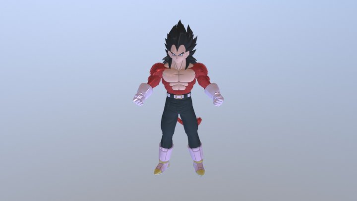 Vegeta 4 3D Model