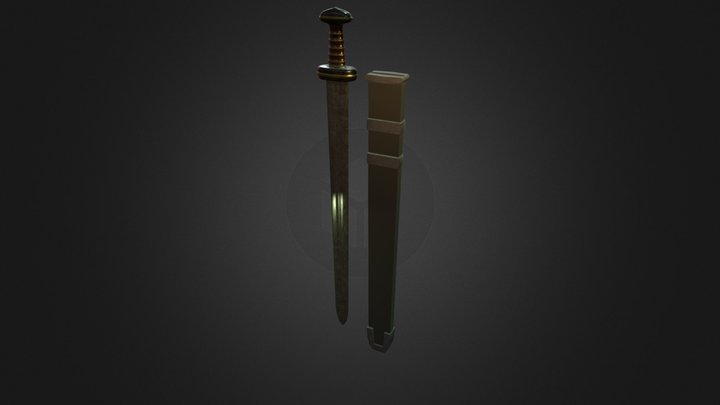 3D model of a Visigothic sword