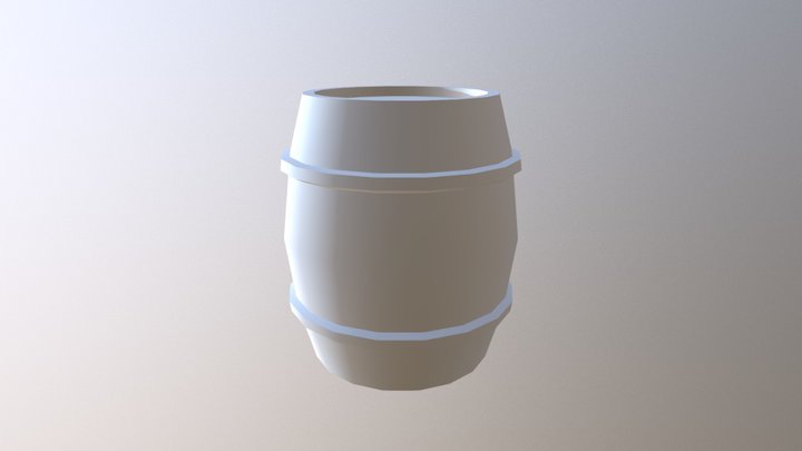 Barrel 3D Model
