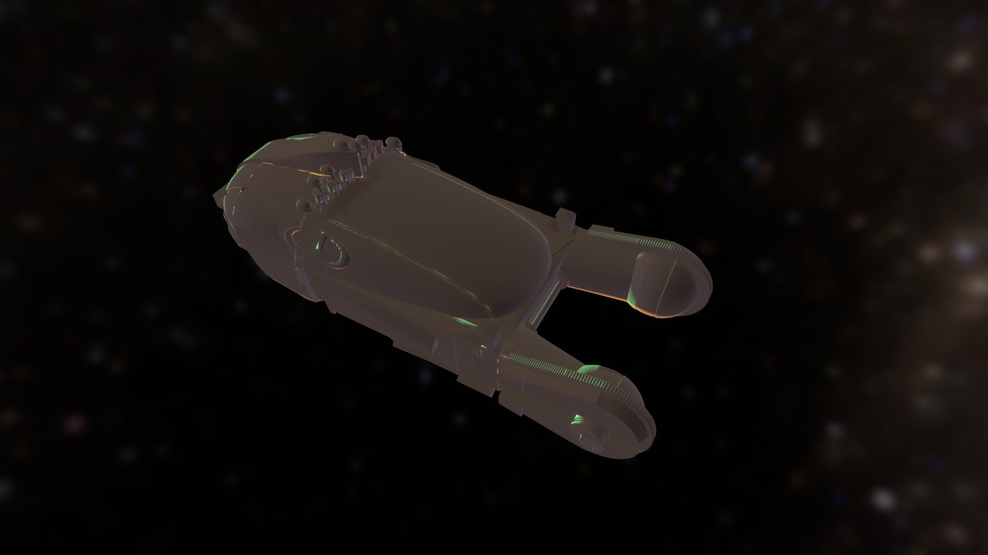 The LAPD Spinner from "Blade Runner" (WiP) — Sketchfab embed 3D viewer