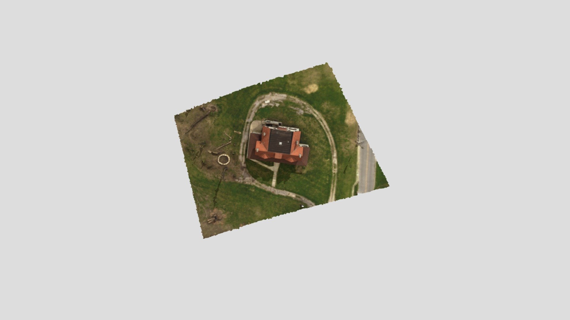 STL Smiley Rd Historic House Model (Cropped)