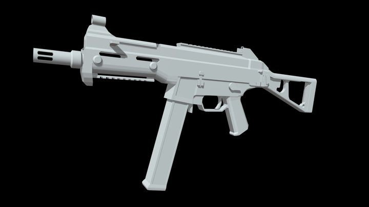 UMP45 3D Model
