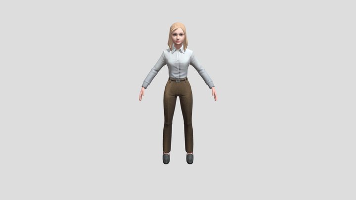 Avatar Olga CV 3D Model