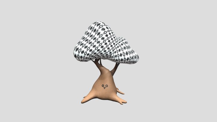 B555 Tree custom 3D Model