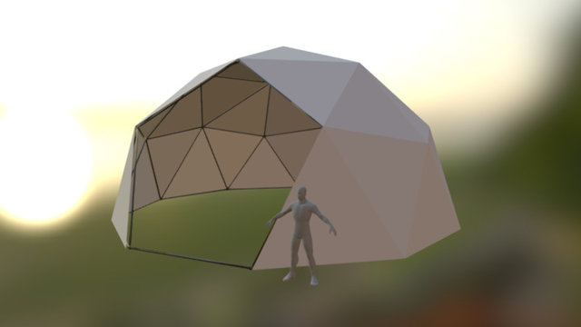 34ft Geodome with Cover