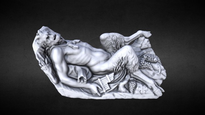 Reclining Pan 3D Model