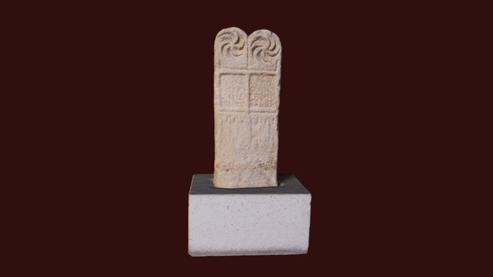 Estela funeraria (prueba) 3D Model