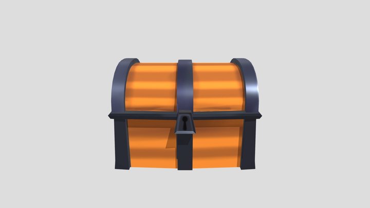Treasure Chest - Animated 3D Model
