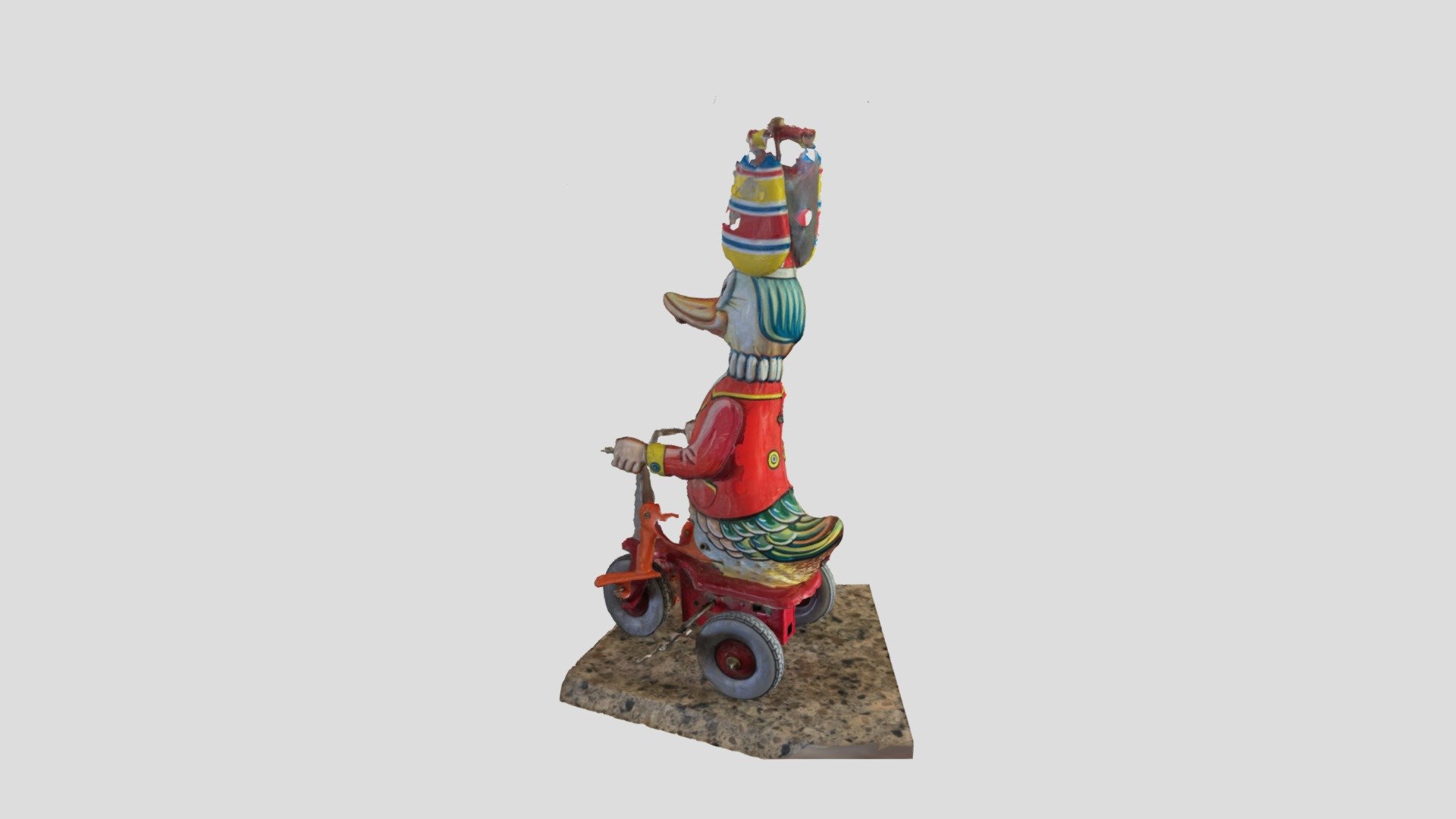 Vintage Wind-up Toy - Download Free 3D model by Zetron47 [b11cac7