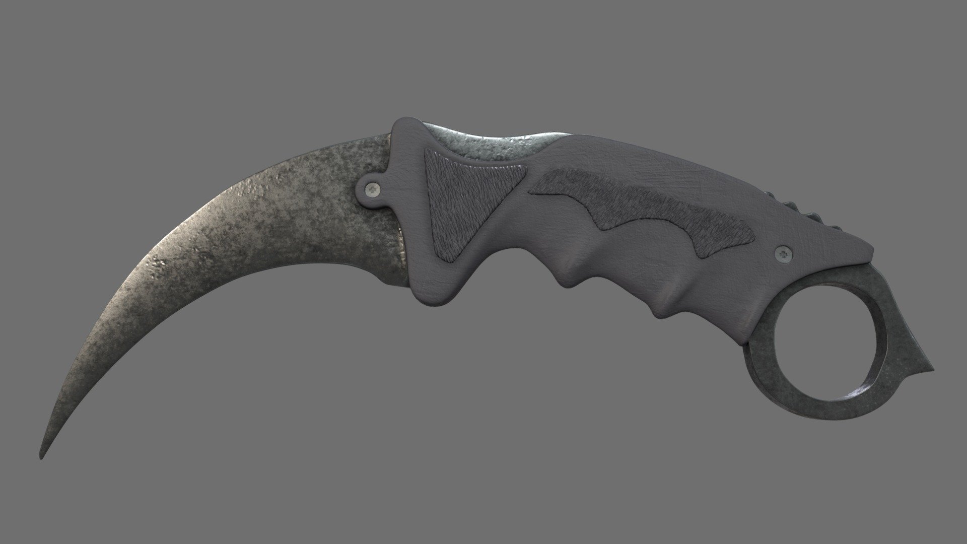 Karambit Knife - 3D model by Ibrahim.Ahmed (@IIbrahim.Ahmed) [b11ce33 ...