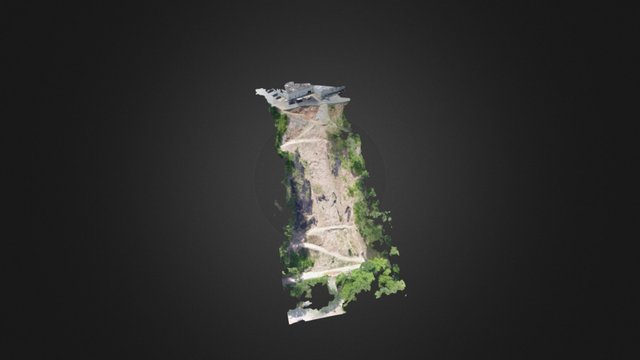 Landslide 3D Model
