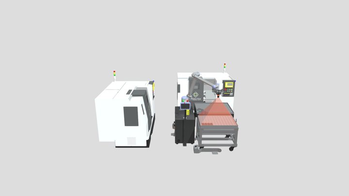 CNC 16 long 3D Model