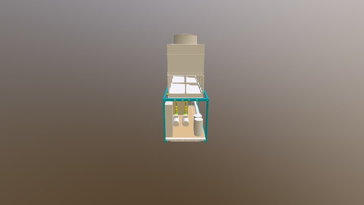 Cooling Container 3D Model
