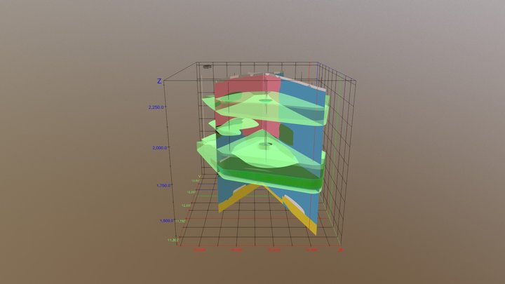 Plumes >0.5 and >1 GREEN 3D Model