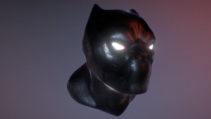 Black Panther 3D Model