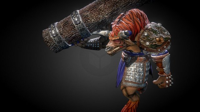 Tauren from Iron Grove 3D Model
