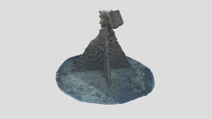 Targa commemorativa 3D Model