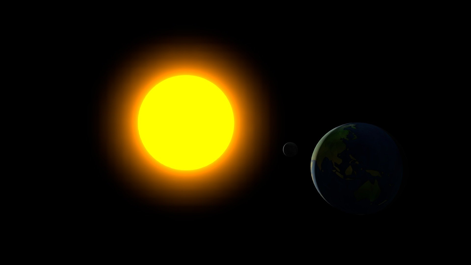Solar Eclipse - Download Free 3D model by Caleb (@Cleb_3D) [b11efc4 ...