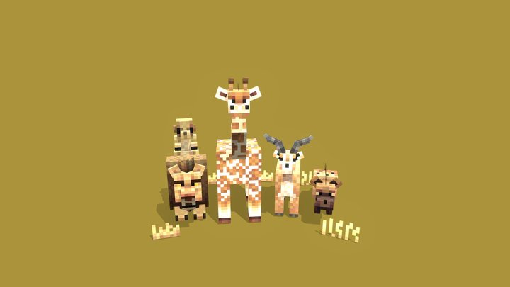 SAVANNA BUNDLE 3D Model
