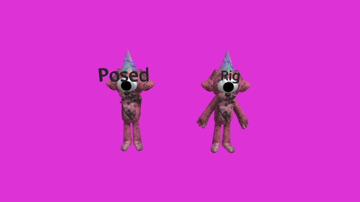 Gongon Remake 3D Model