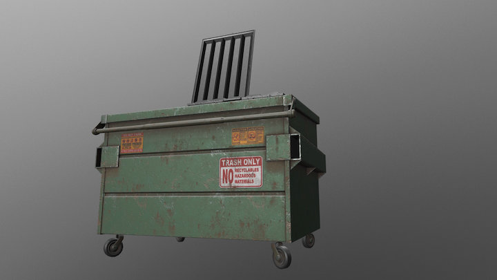 Dumpster 3D Model