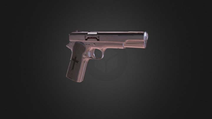 Pistol WK4 3D Model