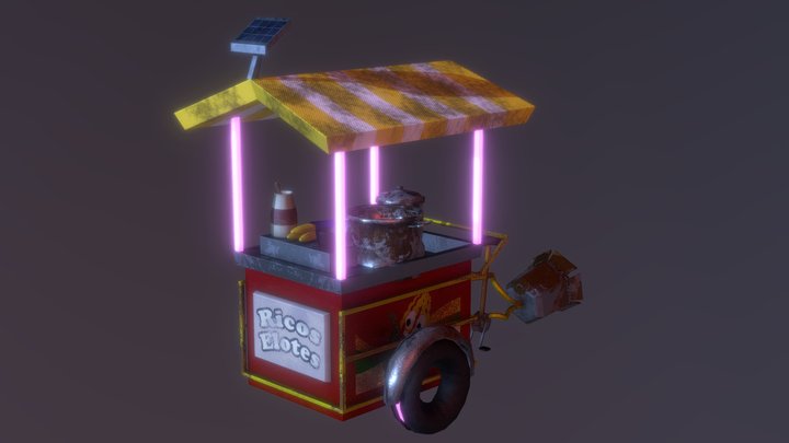 Ricos Elotes 3D Model