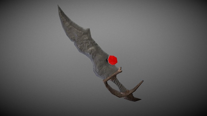 Mage Sword 3D Model