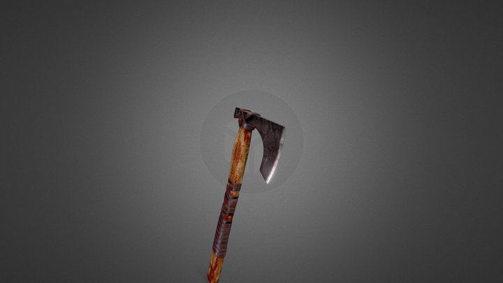 Viking Axe 3D Model