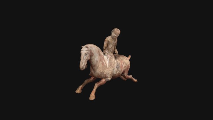 Cavaliere/ Horse rider 3D Model