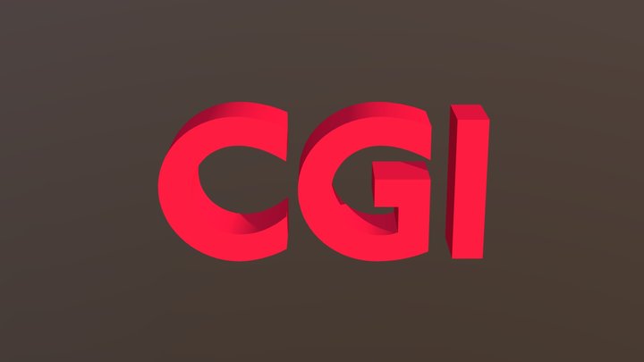 CGI_logo 3D Model