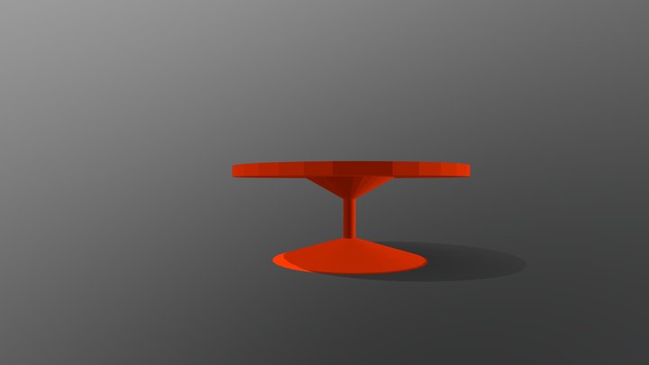 RoundTable 3D Model