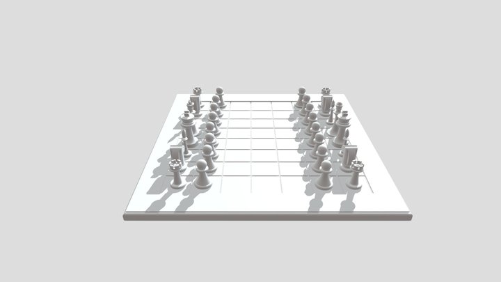 Chess board with all chess pieces 3D Stock Photo by ©djmilic 169681012