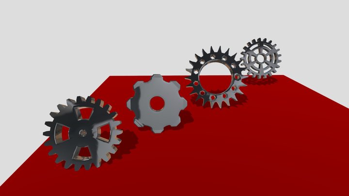 Gears 3D Model