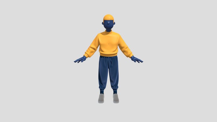 Char_04 3D Model