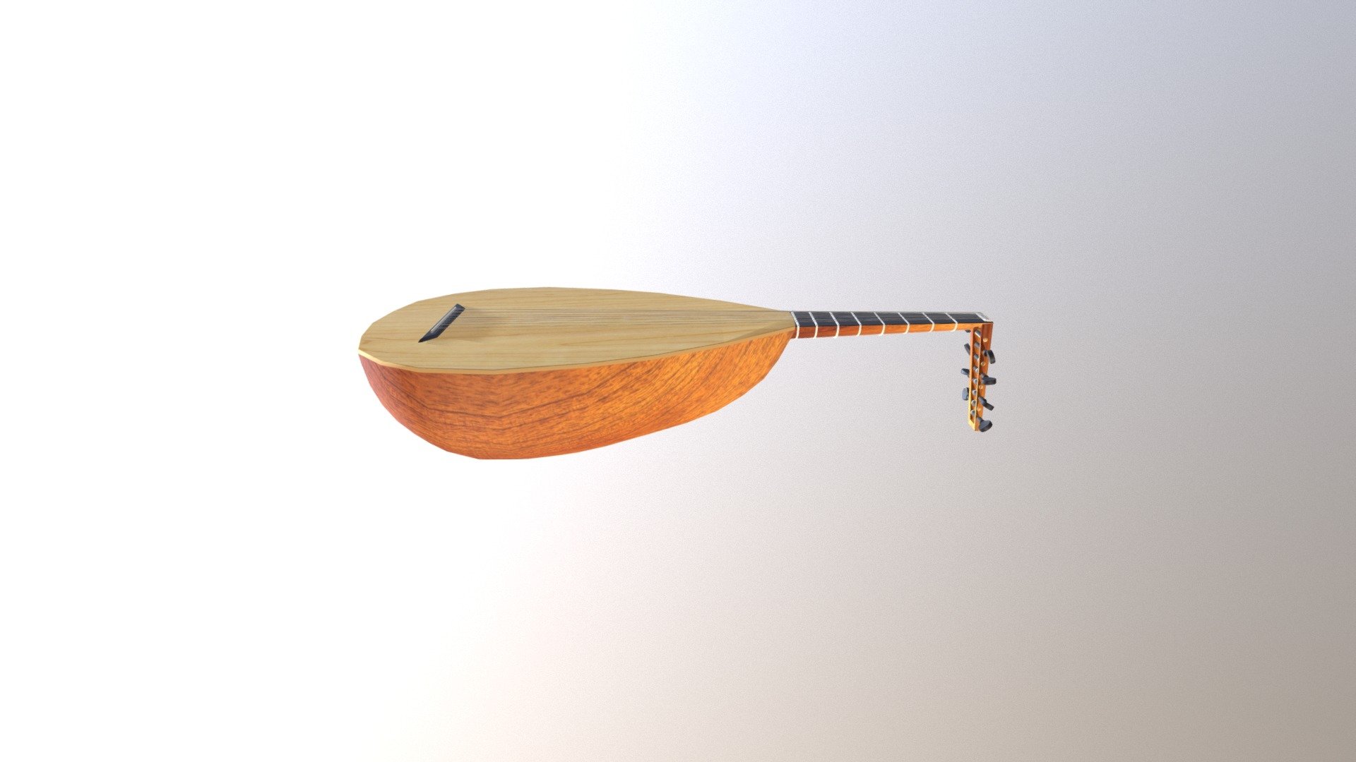 Lute - 3D model by willkfarr [b128db0] - Sketchfab