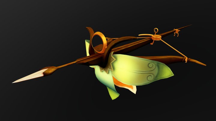Crossbow Sniper 3D Model