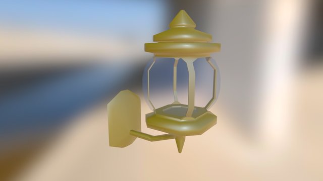 Wall Lantern 3D Model