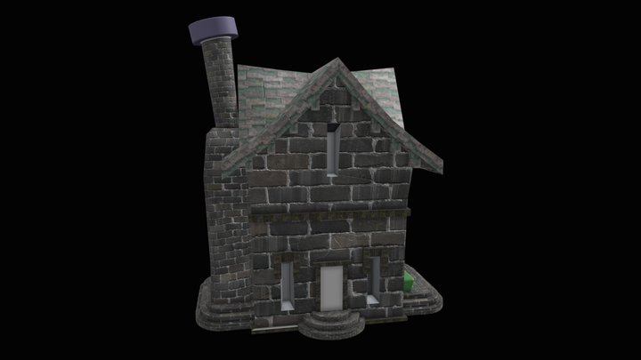 House Textured 3D Model