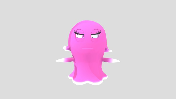 Pinky - Pac Man and the Ghostly Adventures Pc 3D Model