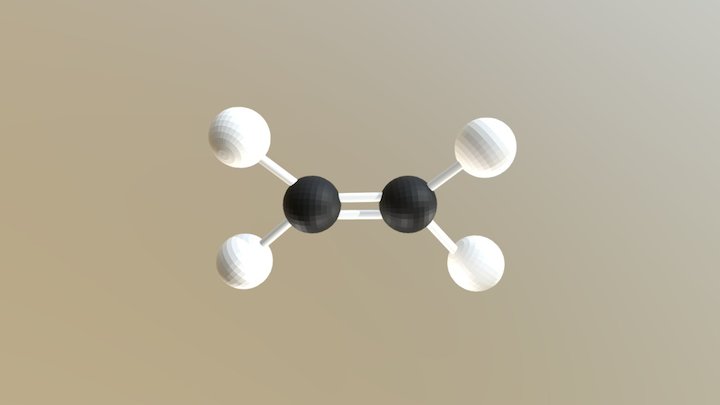 ЭТЕН (ЭТЕЛЕН)-C2H4 3D Model