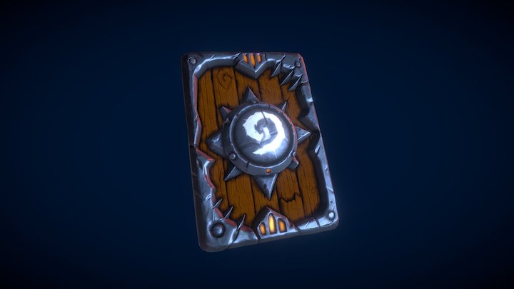 Warlords Card Back 3D Model