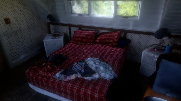 Maine AirBNB photogrammetry scan from 360 photos 3D Model